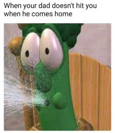 Allow Us To Introduce Ourselves refers to an image macro featuring a screen capture from the American animated television series VeggieTales. . Veggie tales meme